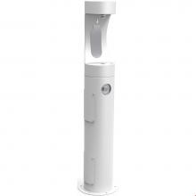 Elkay LK4400BFWHT - Outdoor ezH2O Bottle Filling Station Pedestal, Non-Filtered Non-Refrigerated White