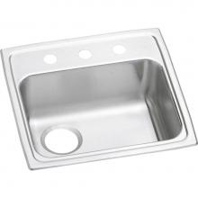 Elkay LRAD191860L2 - Lustertone Classic Stainless Steel 19'' x 18'' x 6'', Single Bowl Dr