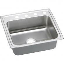 Elkay LRADQ2521551 - Lustertone Classic Stainless Steel 25'' x 21-1/4'' x 5-1/2'', Single