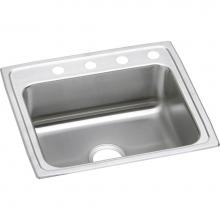 Elkay LRAD2521652 - Lustertone Classic Stainless Steel 25'' x 21-1/4'' x 6-1/2'', Single