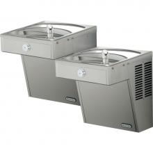 Elkay LVRCTL8SC - Cooler Wall Mount Bi-Level ADA Vandal-Resistant Filtered Refrigerated, Stainless