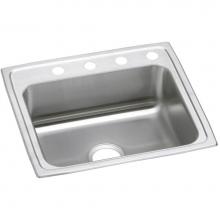 Elkay PSR22191 - Celebrity Stainless Steel 22'' x 19-1/2'' x 7-1/8'', 1-Hole Single B