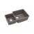 Quartz Classic 33'' x 20-11/16'' x 9'', Offset 40/60 Double Bowl Und
