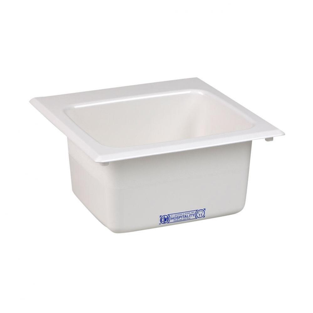 Bar Sink, 15&apos;&apos;x15&apos;&apos;, White