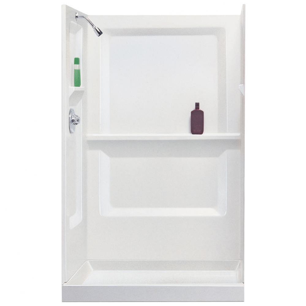 Durawall Shower Wall, White, 2 Carton, 700.2W or 748.32W, Fits 3248M