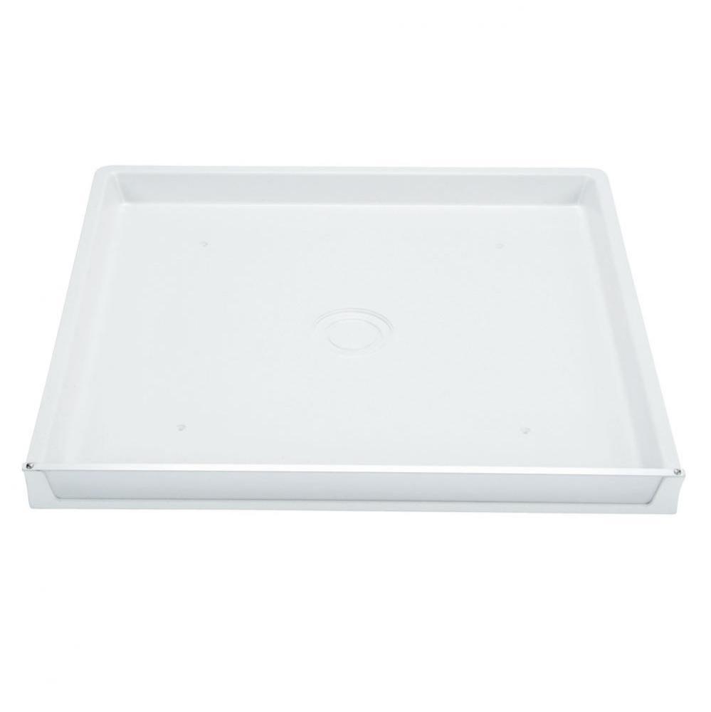 Durapan Washer Pan, 30&apos;&apos;x32&apos;&apos;, 1&apos;&apos; Side Drain