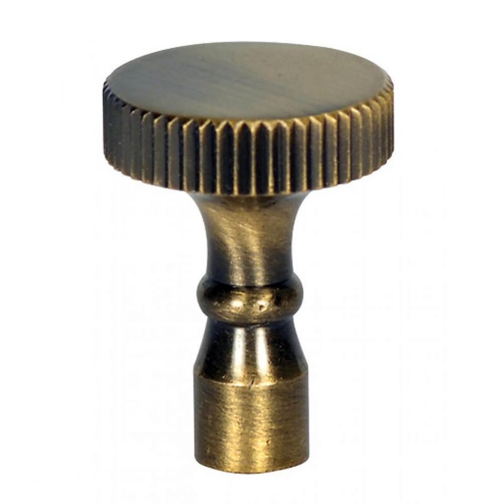 Reg Antique Brass Turn Knob