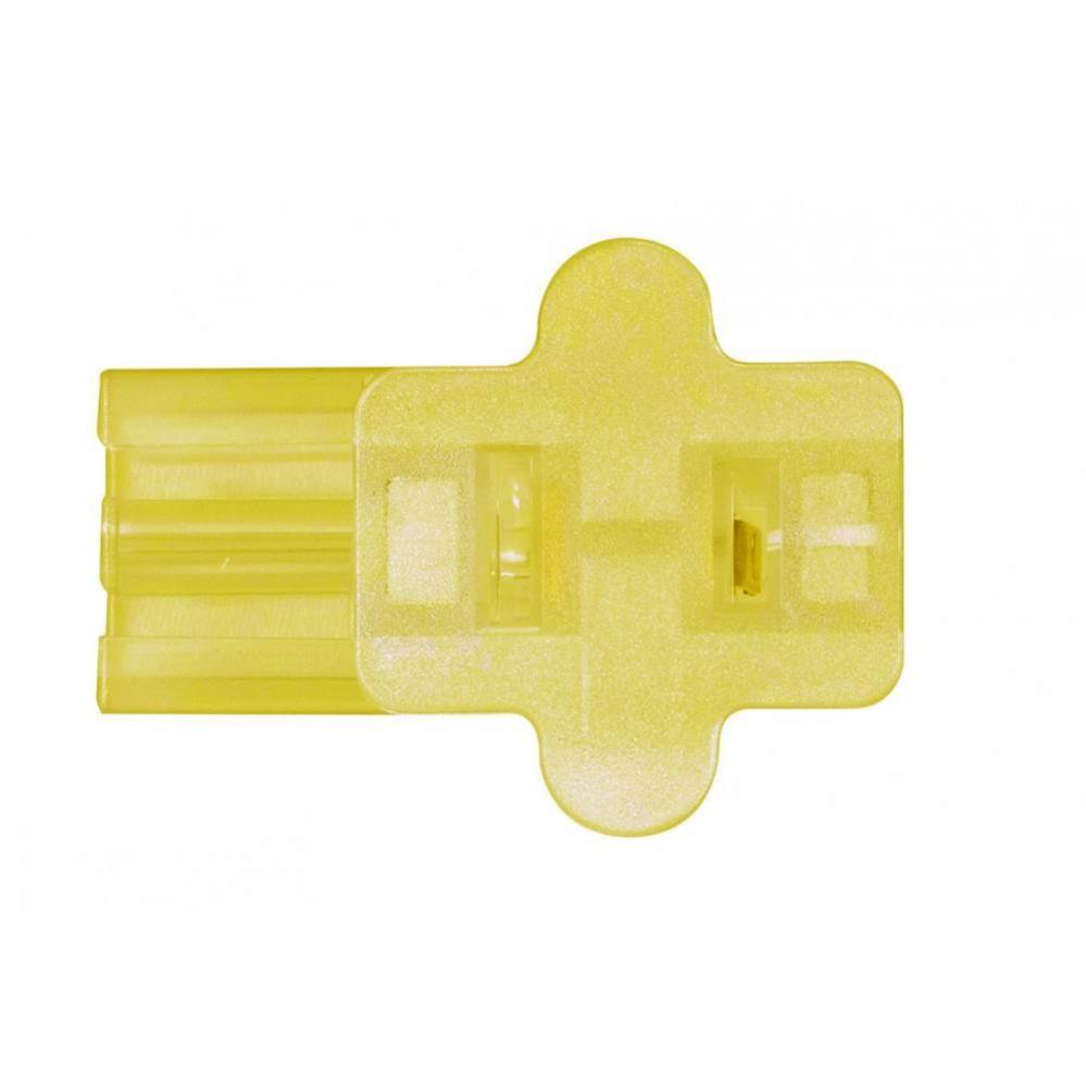 Clear Gold Female Spt-1 Plug