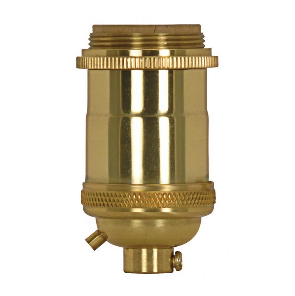 Pb Cast Brass Keyless Socket With