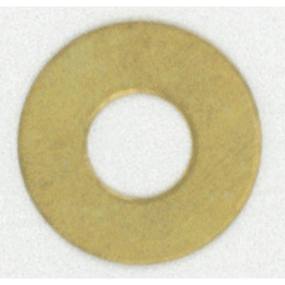 1&apos;&apos;x1/8 Steel Washer, Brass