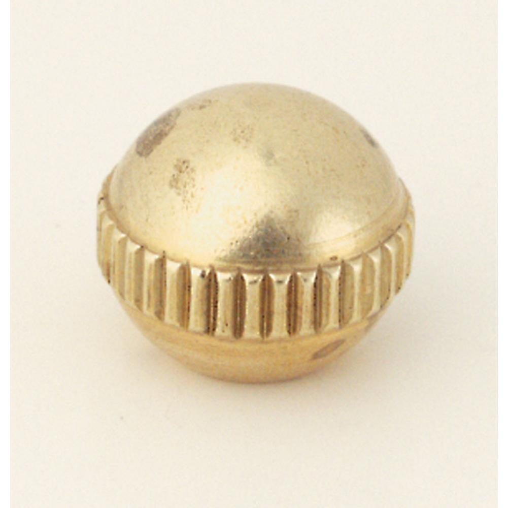 8/32 Knurled Brass Ball