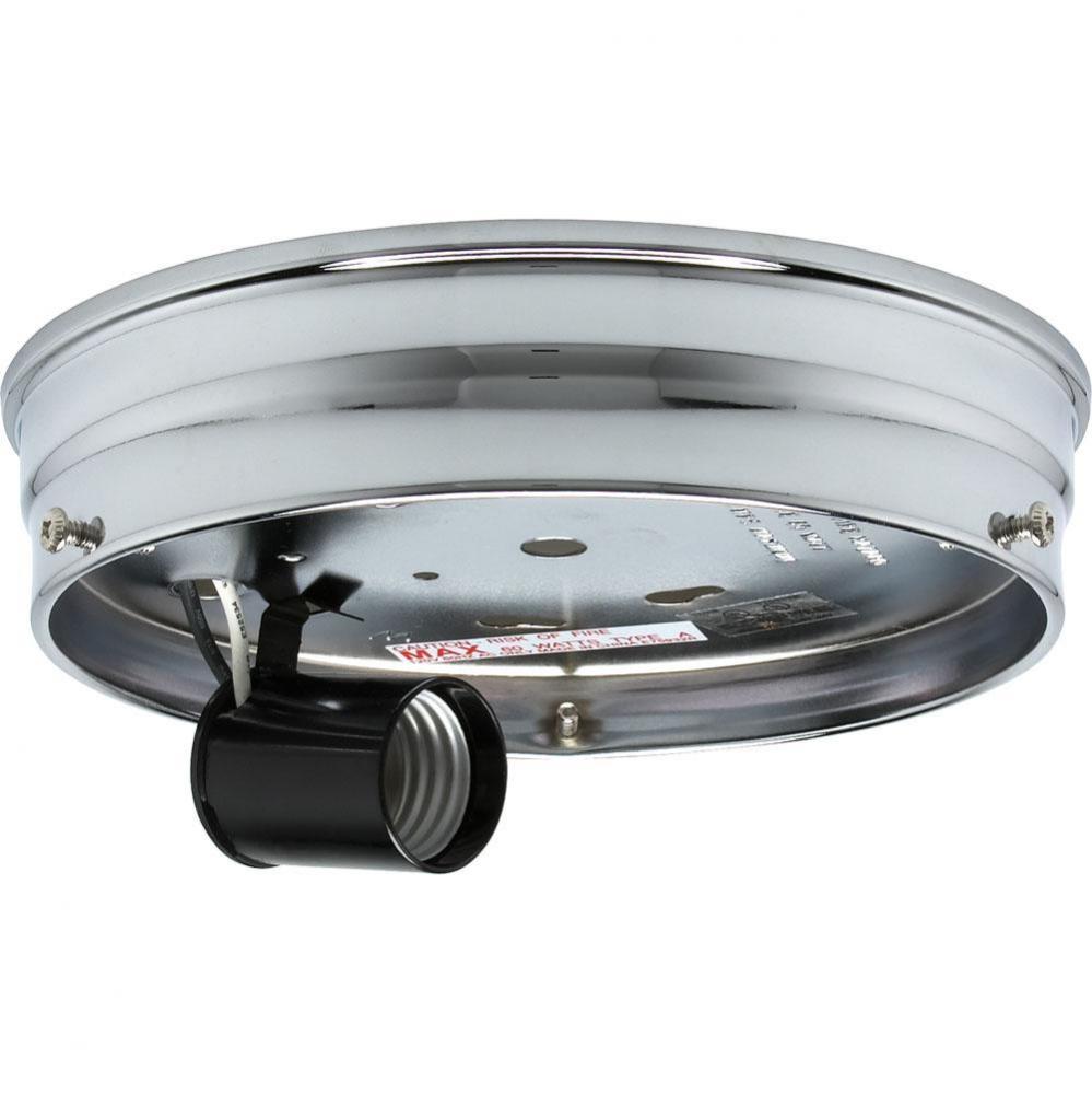 6&apos;&apos;wired 1 Light Pan Chr Finish