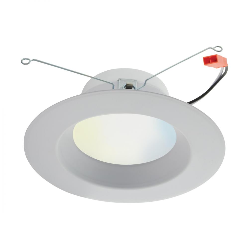 10 W 5-6&apos;&apos; LED Recessed Downlight, Tunable White, Starfish IOT, 120 V, 800 Lumens