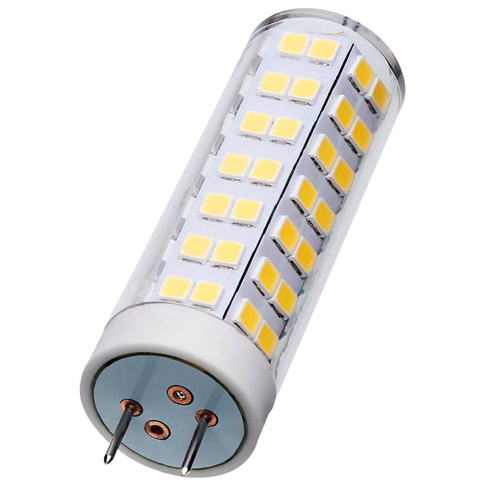 6.5 Watt T6 LED - Clear Finish - G8 Base - 5000K - 120 Volt