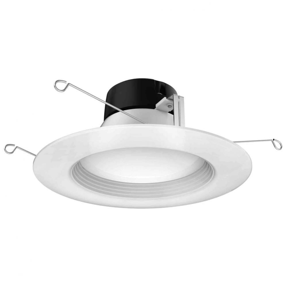 15.5 W LED Downlight Retrofit, 5-6&apos;&apos;, 2700K, 120 V, Dimmable