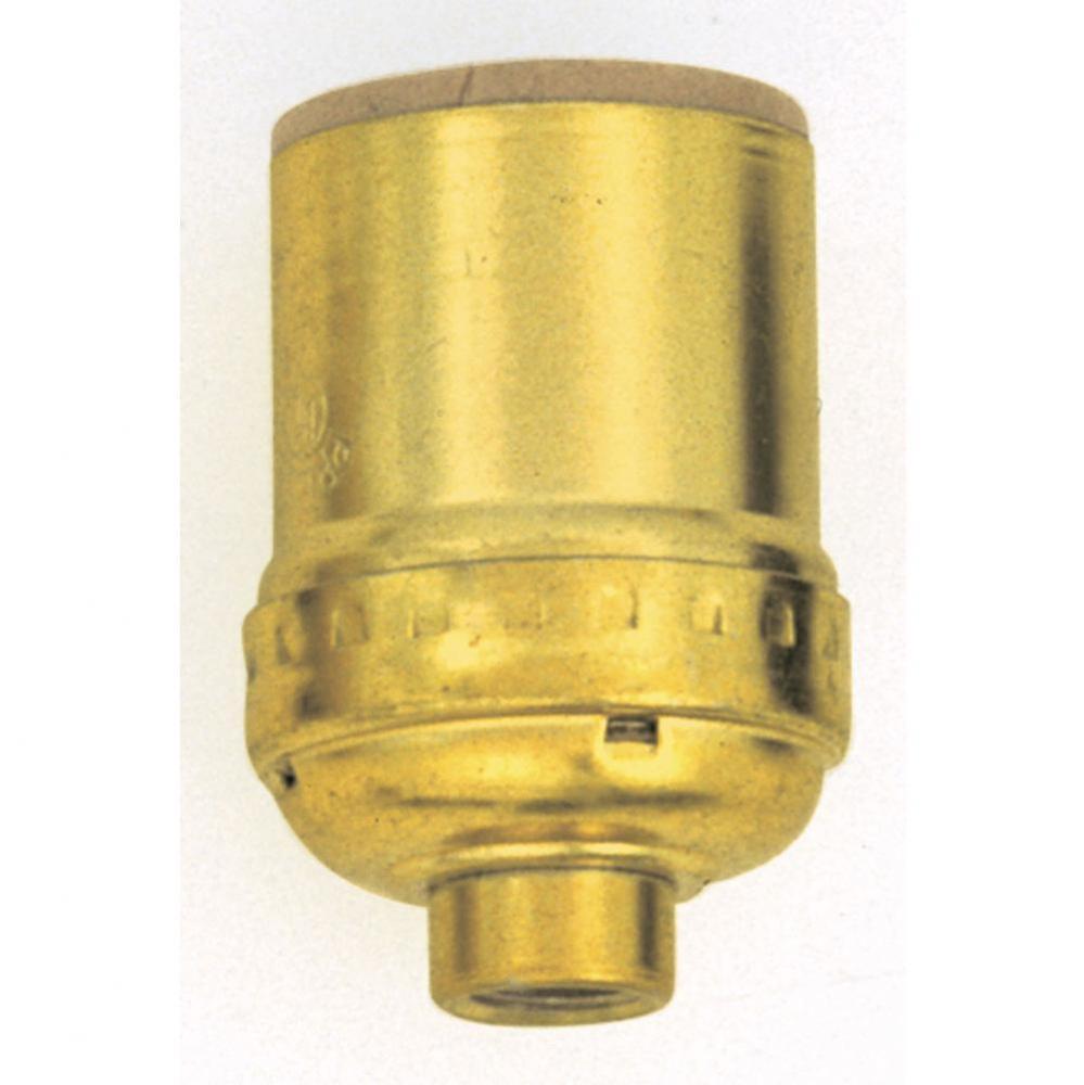 Keyless Brite Gilt Light Standard Socket