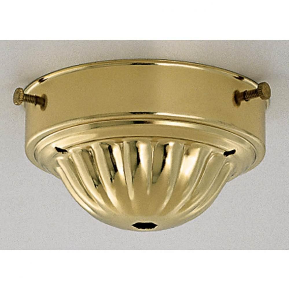 4&apos;&apos; Vacuum Brass Plated Ball Holder