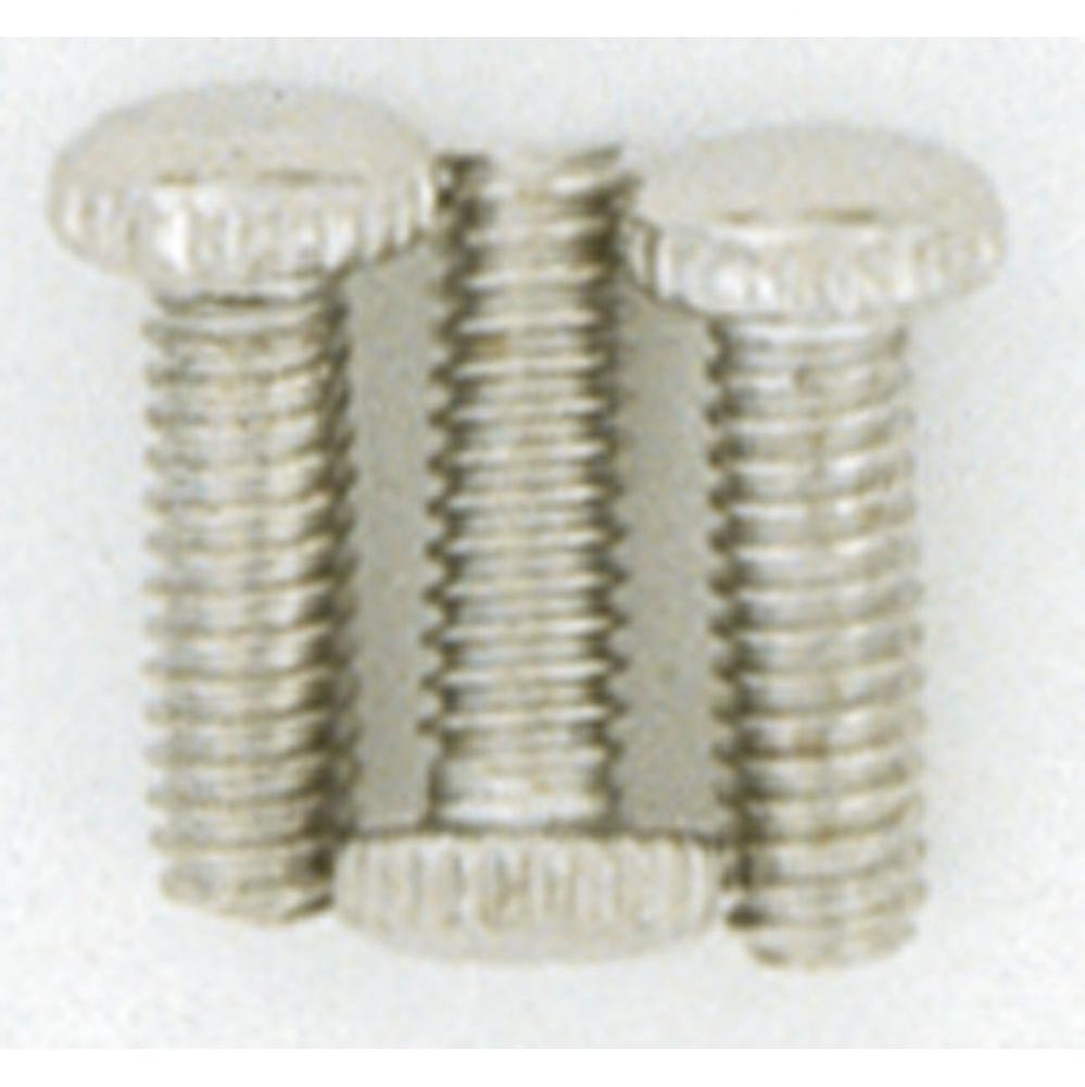 3 8/32 Knurled Nickel Plated Screw