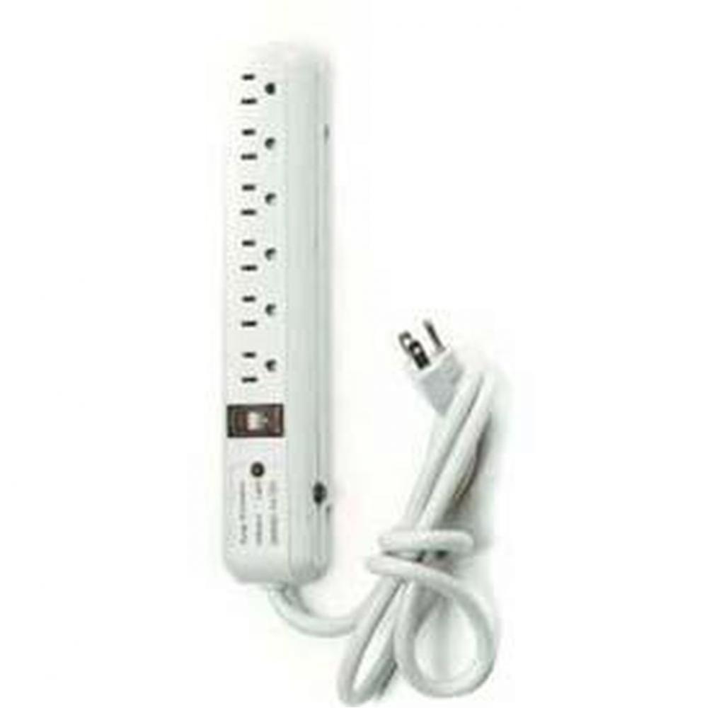 6 Outlet Abs Power Strip/break