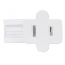 Satco 80/2515 - White Female Spt-1 Plug