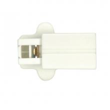 Satco 80/2521 - White Female Spt-2 Plug