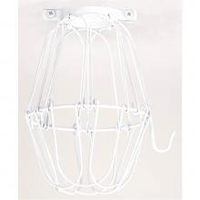 Satco 90-1917 - Bulb Cage White