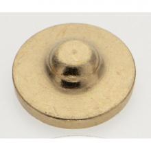 Satco 90-625 - Brass Finish 1/8 Flat Knob