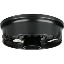 Satco 90-749 - 4'' Wired Ul Holder Black Fin.