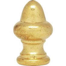 Satco 90-837 - 1-1/2'' Finial Brass Finish