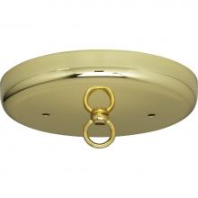 Satco 90-890 - Brass Finish Con Canopy Kit