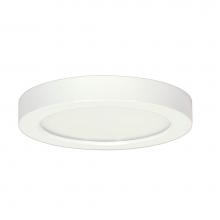 Satco S29358 - 18.5 W 9'' Flush Mount LED Fixture, 3000K, Round Shape, White Finish, 277 V