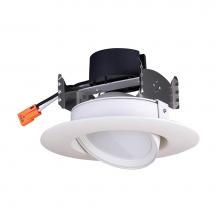 Satco S29466 - 9.5 W LED Directional Retrofit Downlight-Gimbaled, 4'', 2700K, 90'' Beam Sprea