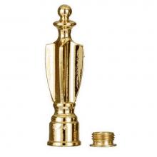 Satco S70-135 - Brass Finish Finial