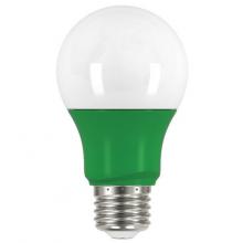 Satco S9643 - 2A19/LED/GREEN/120V