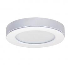 Satco S9880 - 12.5 W 6'' Flush Mount LED Fixture, 3000K, White Finish, 120 V