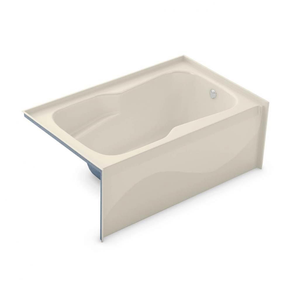 SBA-3660 AFR AcrylX Alcove Right-Hand Drain Bodywrap Bath in Bone