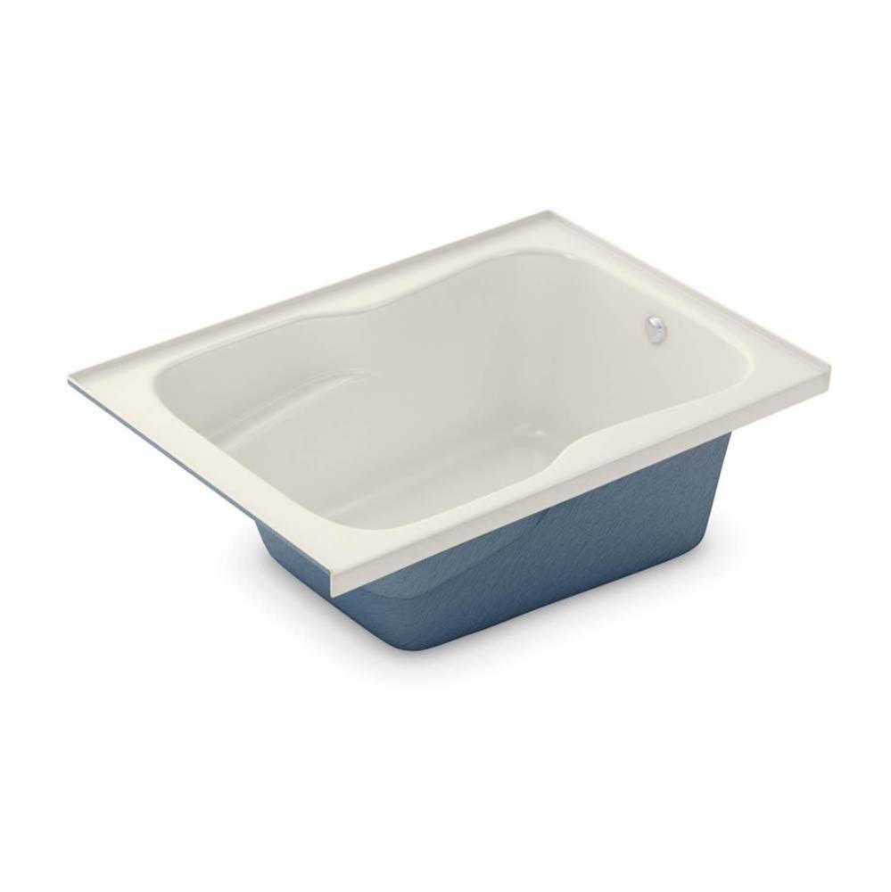 SBF-3260 AcrylX Alcove Left-Hand Drain Bath in Biscuit