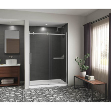 Aker 141447-000-004-001 - Icon Base 6036 AcrylX Alcove Left-Hand Drain Shower Base in Bone