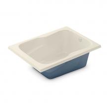 Aker 141099-000-004-000 - SB-3260 AcrylX Drop-in End Drain Bath in Bone