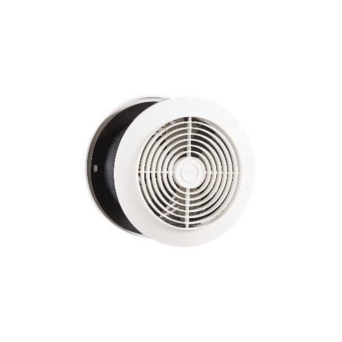 6 in., Room to Room Fan, 8 in. Round Plastic Grille, 90 CFM.