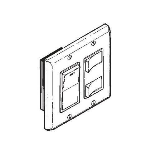 3-Function Control, White, 20 amps, 120V.