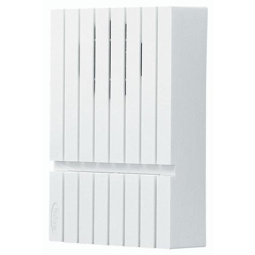 White Electronic Musical Chime (May be used with Intercom Systems)