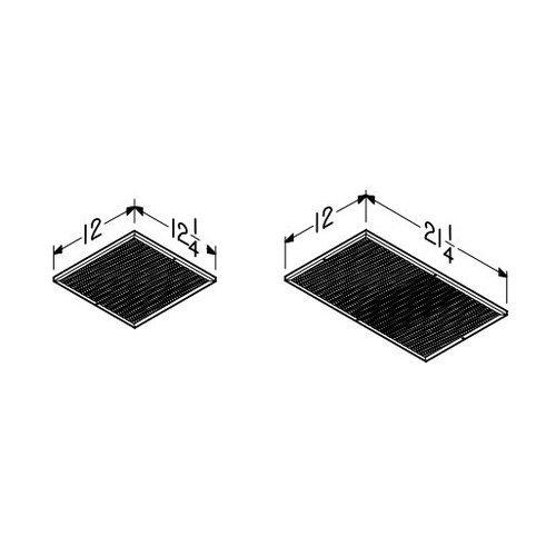 Grease Filter for use with metal grilles — Models L100/L150/L200/ L250 and L300 Series.