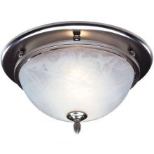 Broan-Nutone 754SNNT - Decorative Fan/Light, Satin Nickel Finish, Glass Globe,  Uses two 60 Watt candelabra bulbs, 70 CFM.