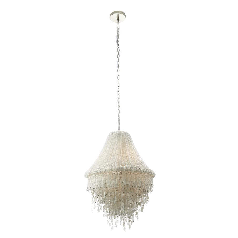 CRYSTAL REIGN - 25&#34; 5LIGHT PENDANT