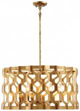 Minka Metropolitan N6776-293 - 6 LIGHT PENDANT (CONVERTIBLE TO SEMI-FLUSH)