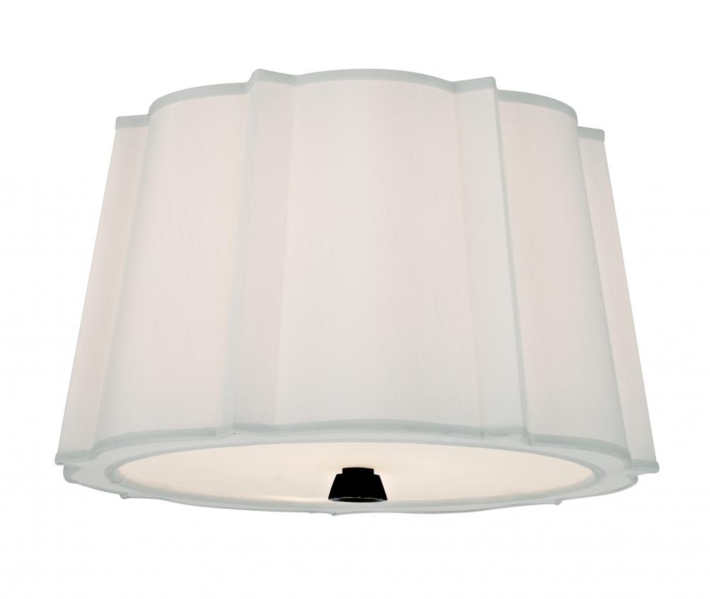 2 LIGHT SEMI FLUSH