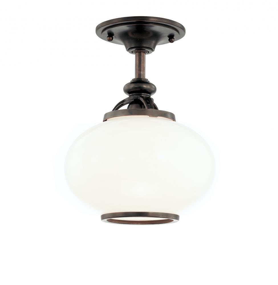 1 LIGHT SEMI FLUSH