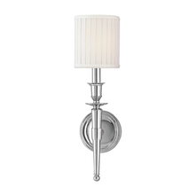 Hudson Valley 4901-PN - 1 LIGHT WALL SCONCE