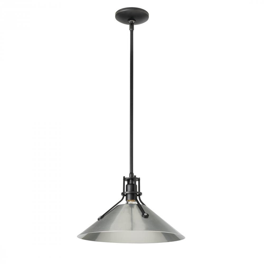 Henry Medium Steel Shade Pendant